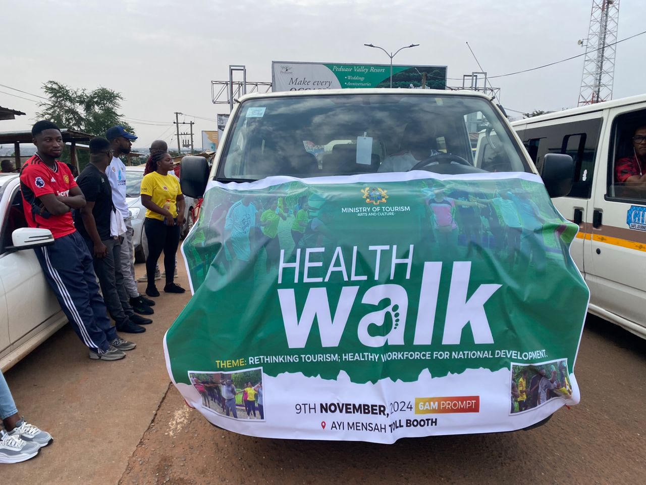 MoTAC embarks on a healthy walk