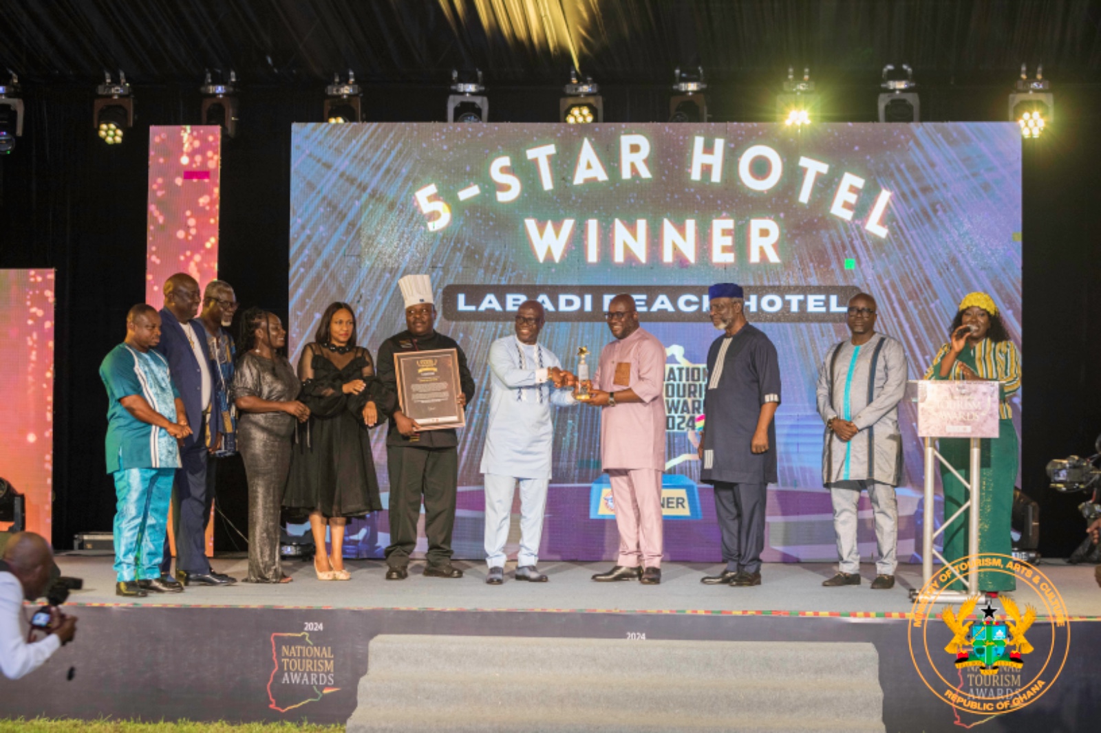 2024 National Tourism Awards held at the Osu Gardens