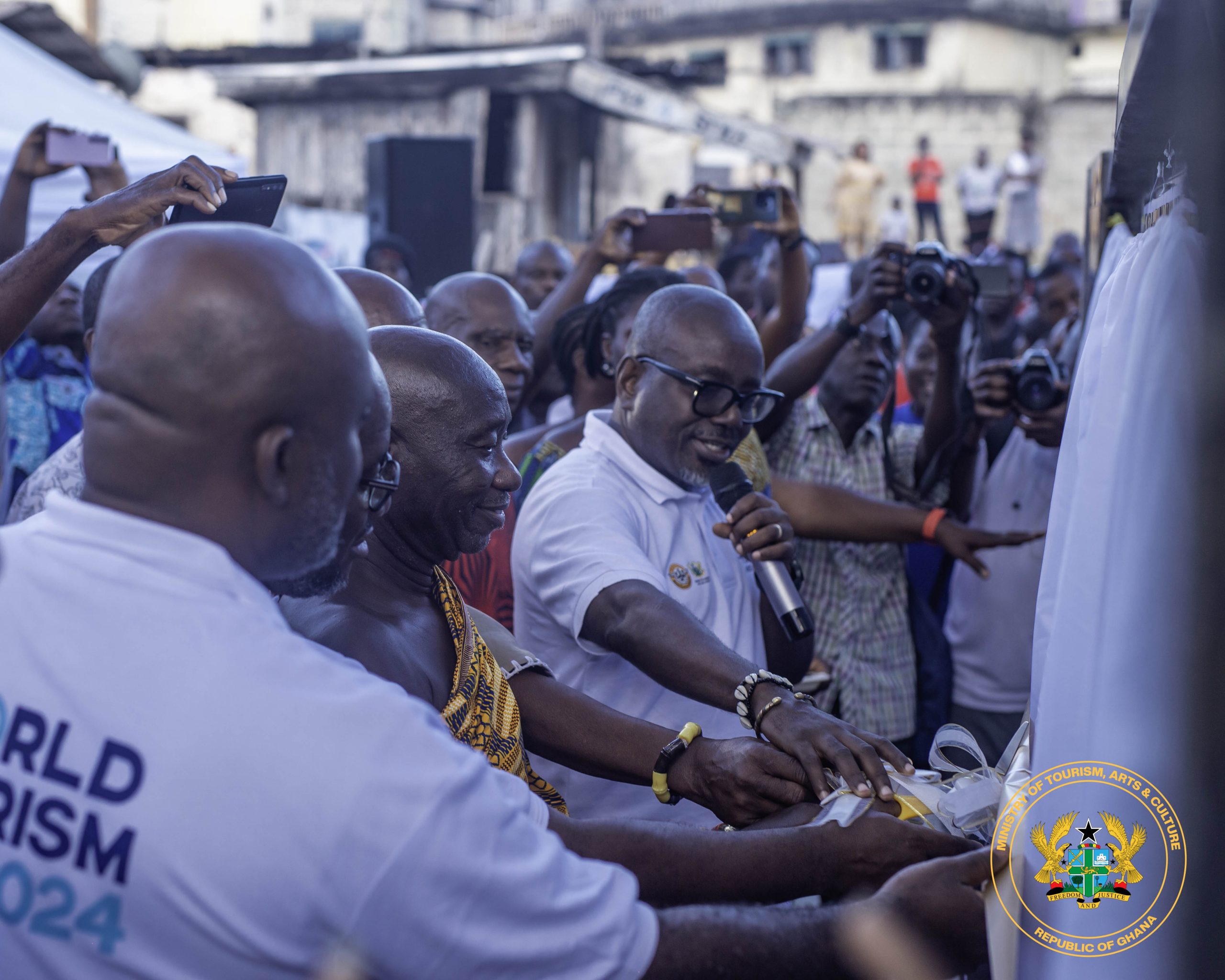 Minister of Tourism, Arts, and Culture unveils Ghana’s first Creative Arts Hall of Fame in Sekondi